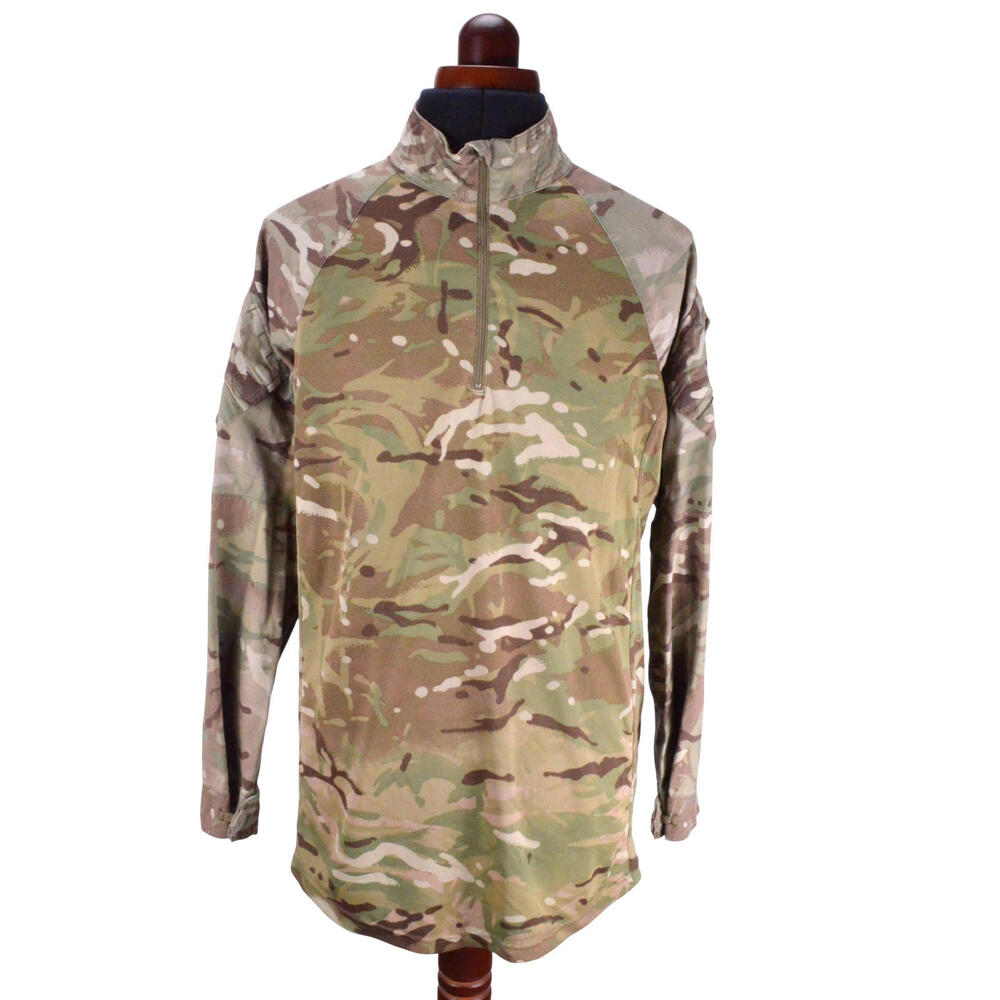 2 x Lot British Army Combat Shirt UBACS 180/100 Large MTP Camo Green Beige Zip